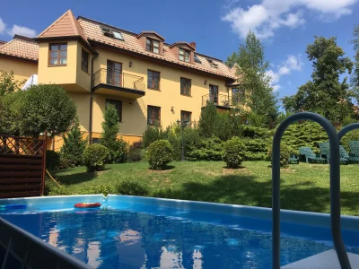 Villa Gorczańska - Rabka Zdrój - widok na basen